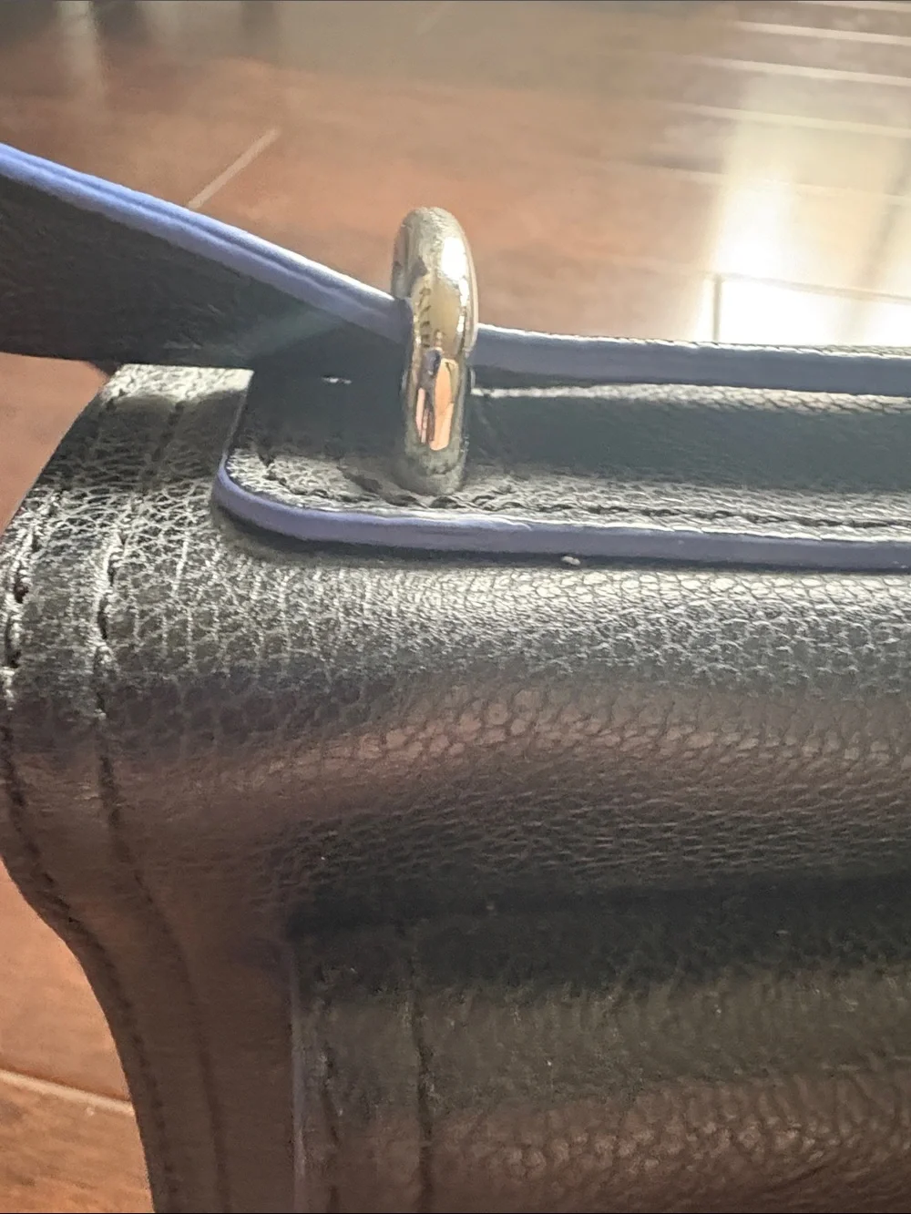 Rebecca Minkoff Black Leather Messenger Crossbody